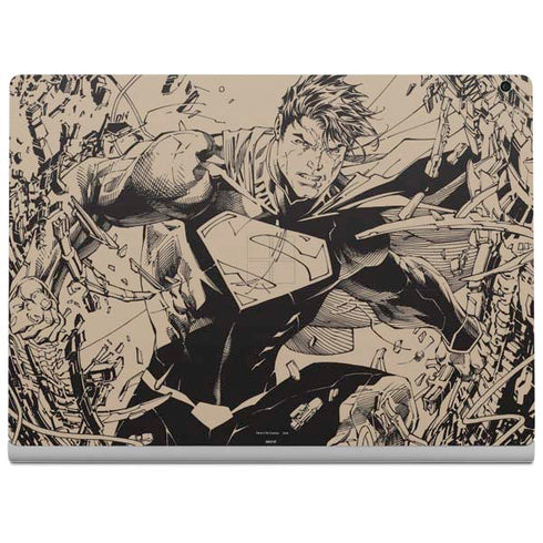 DC Comics Superman Unchained #1 Original Cover Pencils Surface Book 2 13.5in Skin